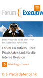 Mobile Screenshot of forum-executives.de